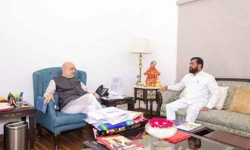 दिल्ली में महाराष्ट्र के डिप्टी सीएम एकनाथ शिंदे की अमित शाह से मुलाकात दिल्ली में महाराष्ट्र के डिप्टी सीएम एकनाथ शिंदे की अमित शाह से मुलाकात