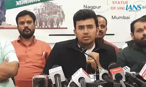 तेजस्वी सूर्या का बड़ा बयान
