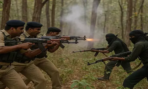 जगदलपुर में मुठभेड़ में नक्सली संगठन को भारी नुकसान, 7 मारे गए