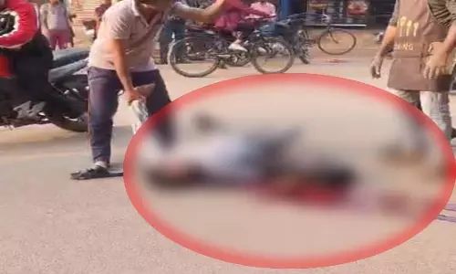 पल्सर सवार युवक का सिर ट्रैक्टर के चक्के में आया, मौके पर दर्दनाक मौत