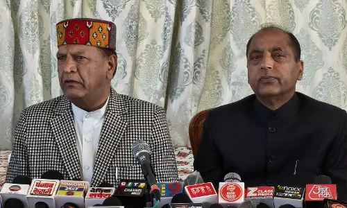 हिमाचल BJP 4 दिसंबर को धर्मशाला में करेगी विरोध प्रदर्शन, बिंदल ने कांग्रेस सरकार को बताया सबसे अक्षम हिमाचल BJP 4 दिसंबर को धर्मशाला में करेगी विरोध प्रदर्शन, बिंदल ने कांग्रेस सरकार को बताया सबसे अक्षम