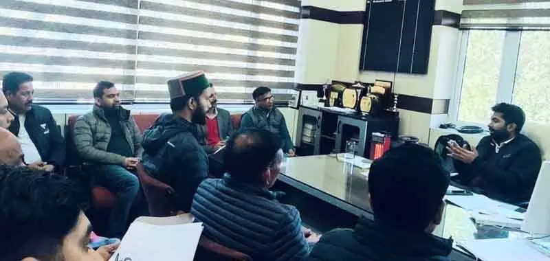 Mandi एडीसी ने आपदा राहत, विकास कार्यों पर समीक्षा बैठक अध्यक्षता की Mandi एडीसी ने आपदा राहत, विकास कार्यों पर समीक्षा बैठक अध्यक्षता की
