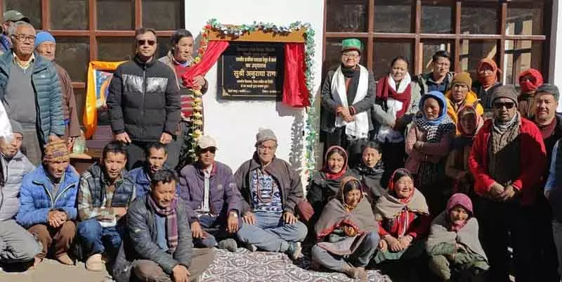 लाहौल-स्पीति विधायक ने किया स्कूल भवनों का उद्घाटन लाहौल-स्पीति विधायक ने किया स्कूल भवनों का उद्घाटन