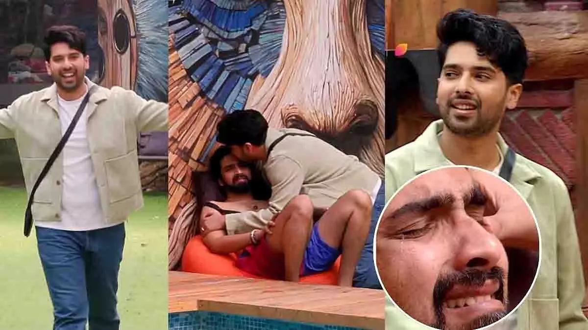 Bigg Boss19: अमाल मलिक हुए भावुक, अरमान मलिक ने माथे पर किस कर दिलासा दिया Bigg Boss19: अमाल मलिक हुए भावुक, अरमान मलिक ने माथे पर किस कर दिलासा दिया