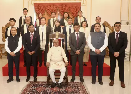 Madhya Pradesh के राज्यपाल ने आसियान प्रतिनिधिमंडल का स्वागत किया Madhya Pradesh के राज्यपाल ने आसियान प्रतिनिधिमंडल का स्वागत किया