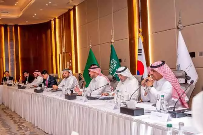 Riyadh में दूसरा कोरिया-जीसीसी सहयोग संगोष्ठी, ऊर्जा और प्रौद्योगिकी पर चर्चा Riyadh में दूसरा कोरिया-जीसीसी सहयोग संगोष्ठी, ऊर्जा और प्रौद्योगिकी पर चर्चा