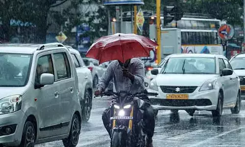 Chennai और 8 जिलों में अगले 2 घंटों तक बारिश