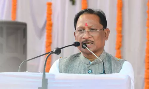 नीतीश कुमार के शपथ ग्रहण से पहले विष्णुदेव साय बोले, बिहार में फिर बहेगी विकास की गंगा नीतीश कुमार के शपथ ग्रहण से पहले विष्णुदेव साय बोले, बिहार में फिर बहेगी विकास की गंगा