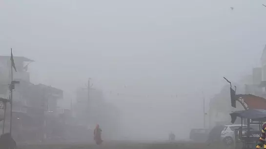Hisar: 6.3 डिग्री तापमान के साथ मौसम हुआ सर्द