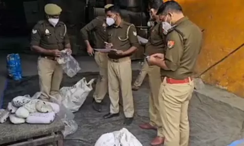 पुलिस ने 4 करोड़ से अधिक कीमत के 846.30 किलो नशीले पदार्थों को नष्ट किया पुलिस ने 4 करोड़ से अधिक कीमत के 846.30 किलो नशीले पदार्थों को नष्ट किया