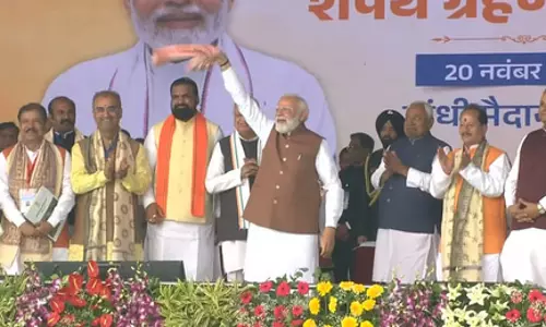 पीएम मोदी का एक बार फिर देसी स्टाइल देखने को मिला, VIDEO