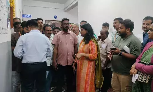 Karnataka : तुमकुर नगर निगम में अव्यवस्था Karnataka : तुमकुर नगर निगम में अव्यवस्था
