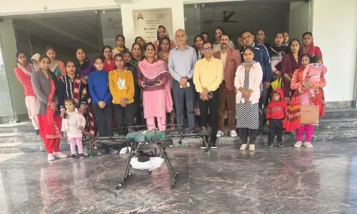 Haryana : ड्रोन दीदी ट्रेनिंग प्रोजेक्ट शुरू, 36 महिलाओं की ट्रेनिंग शुरू