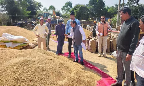 रायपुर संभागायुक्त ने किया महासमुंद जिले के धान खरीदी केन्द्र और चेकपोस्ट का निरीक्षण रायपुर संभागायुक्त ने किया महासमुंद जिले के धान खरीदी केन्द्र और चेकपोस्ट का निरीक्षण