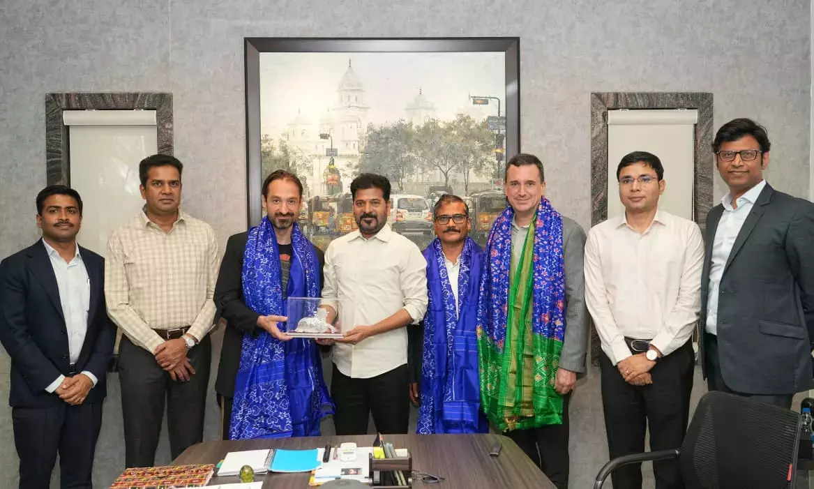 Telangana :  एलेक्स किपमैन ने रेवंत रेड्डी से मुलाकात की  सहयोग के मौकों पर चर्चा की