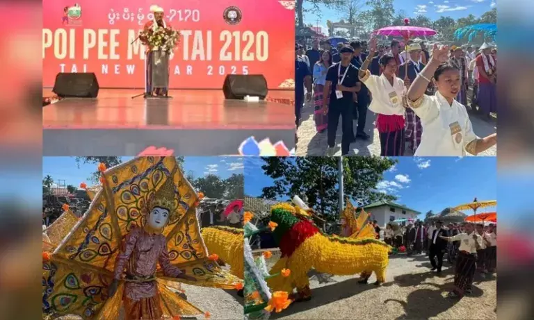 Assam - Arunachal के नेताओं ने नामसाई फेस्टिवल में एकता का संदेश दिया Assam - Arunachal के नेताओं ने नामसाई फेस्टिवल में एकता का संदेश दिया