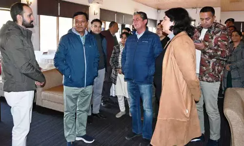 हिमाचल के CM ने आपदा समीक्षा और लैंड टेक वर्कशॉप के लिए 2 दिन का कुल्लू दौरा शुरू