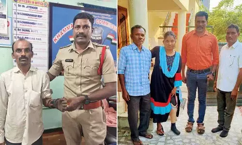 Khammam Wyra में मानवीय पुलिस ने दिव्यांगों की मदद के लिए हाथ बढ़ाया
