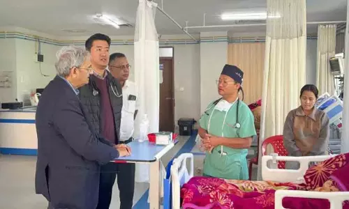 जाने-माने हार्ट ट्रांसप्लांट सर्जन ने STNM हॉस्पिटल के कार्डियोलॉजी डिपार्टमेंट का दौरा किया