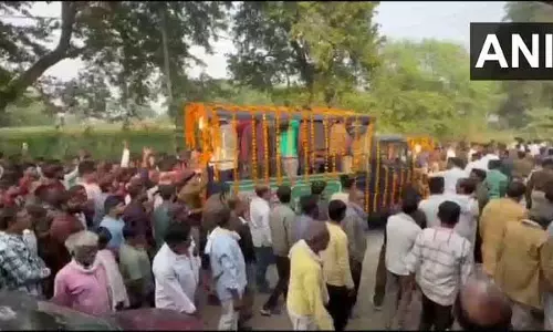 अंतिम विदाई, मध्य प्रदेश के CM मोहन यादव हुए शामिल