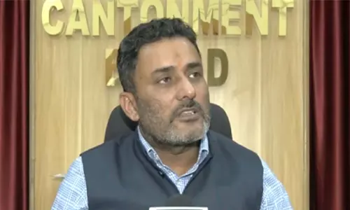 Madhya Pradesh: महू छावनी बोर्ड ने जवाद अहमद सिद्दीकी की संपत्ति को हटाने का नोटिस जारी किया Madhya Pradesh: महू छावनी बोर्ड ने जवाद अहमद सिद्दीकी की संपत्ति को हटाने का नोटिस जारी किया