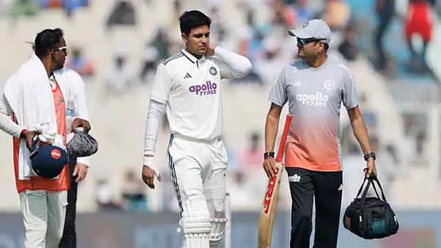 साउथ अफ्रीका के खिलाफ दूसरा टेस्ट: शुभमन गिल टीम के साथ गुवाहाटी गए साउथ अफ्रीका के खिलाफ दूसरा टेस्ट: शुभमन गिल टीम के साथ गुवाहाटी गए