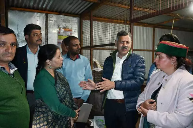 Dharmani ने हरियाणा बॉर्डर के पास सैटेलाइट टाउनशिप के लिए पच्छाद गांवों का सर्वे किया Dharmani ने हरियाणा बॉर्डर के पास सैटेलाइट टाउनशिप के लिए पच्छाद गांवों का सर्वे किया