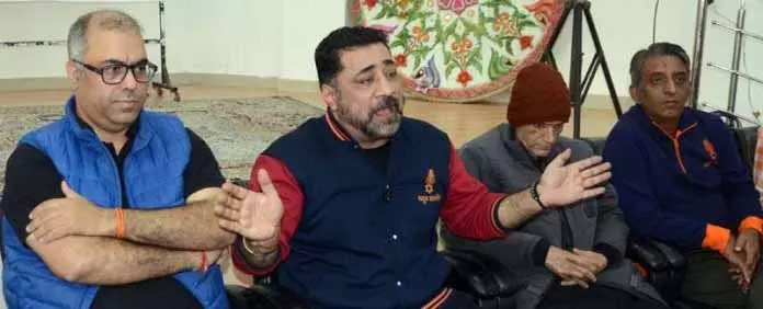JAMMU: यूथ 4 पीके अगले साल जनवरी में जगती से महाअभियान शुरू करेगा JAMMU: यूथ 4 पीके अगले साल जनवरी में जगती से महाअभियान शुरू करेगा