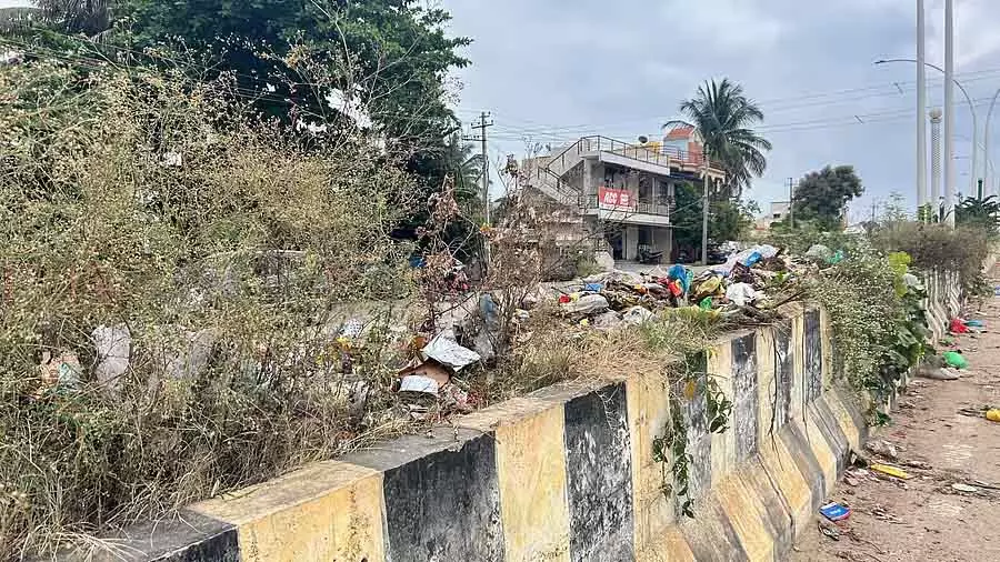 Chitradurga : सड़कों पर कचरे के ढेर, लोग परेशान Chitradurga : सड़कों पर कचरे के ढेर, लोग परेशान