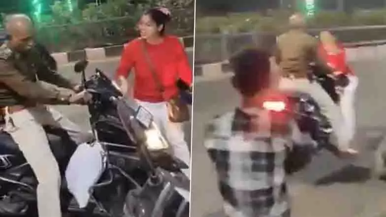 Patna में पुलिस की कार्रवाई: गर्भवती महिला को स्कूटर से टक्कर और घसीटा Patna में पुलिस की कार्रवाई: गर्भवती महिला को स्कूटर से टक्कर और घसीटा