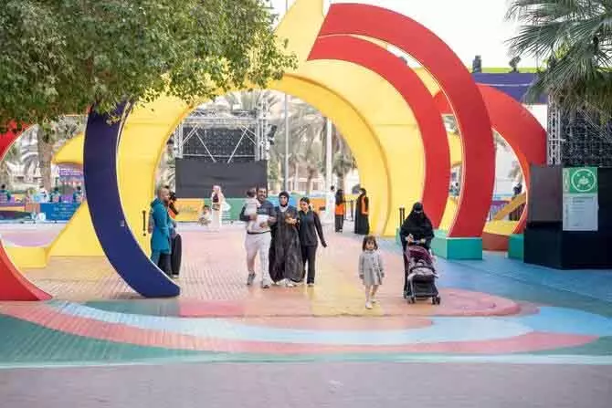 Suwaidi Park में ग्लोबल हारमनी फेस्टिवल का रंगीन आयोजन Suwaidi Park में ग्लोबल हारमनी फेस्टिवल का रंगीन आयोजन