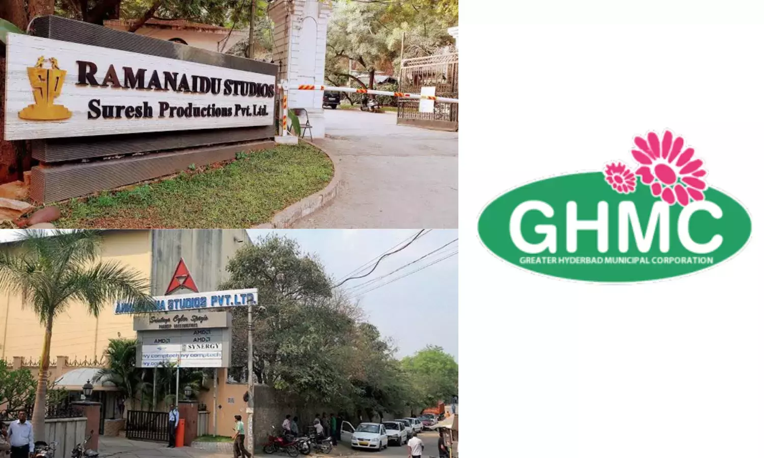GHMC  ने टैक्स चोरी के लिए अन्नपूर्णा, रामानायडू स्टूडियो को नोटिस जारी किया