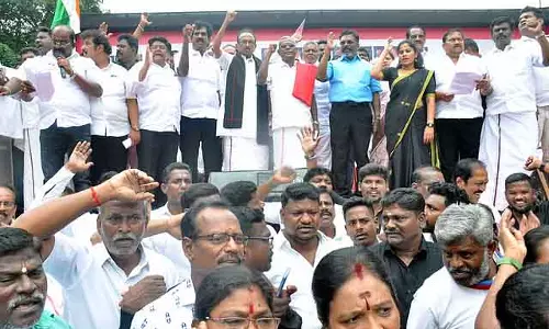 धान खरीद: DMK गठबंधन की पार्टियां 23 और 24 नवंबर को तंजावुर और तिरुवरुर में विरोध प्रदर्शन करेंगी
