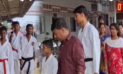 Antyodaya Express में त्रिची के कराटे चैंपियन का मेडल चोरी हो गया