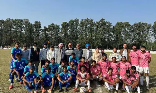 Garhshankar की टीम फुटबॉल टूर्नामेंट में विजयी रही