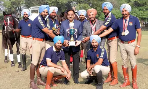 Punjab Police की घुड़सवारी टीम को नेशनल इवेंट्स में शानदार प्रदर्शन के लिए सम्मानित किया