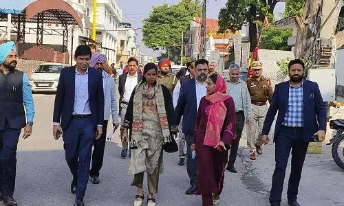 Nagar Kirtan के रास्ते का डिटेल्ड इंस्पेक्शन किया गया Nagar Kirtan के रास्ते का डिटेल्ड इंस्पेक्शन किया गया