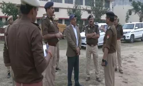 राम मंदिर ध्वजारोहण से पहले हवाई अड्डे का निरीक्षण