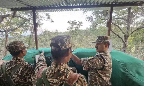 कर्रेगुट्टा पहाड़ में CRPF ने खोला कैंप