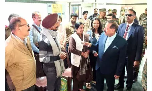 Dr Jitendra ने उधमपुर में भारतीय सेना के पहले मेगा हेल्थ कैंप की सराहना की