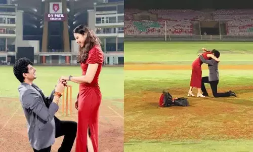 Palash Muchhal ने वर्ल्ड कप विक्ट्री स्टेडियम में स्मृति मंधाना को दिल से प्रपोज़ किया