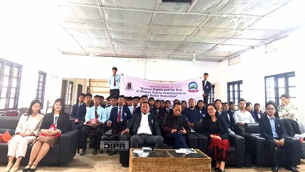 Nagaland राज्य मानवाधिकार आयोग ने सोमवार को मानवाधिकारों पर जागरूकता कार्यक्रम आयोजित