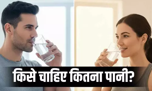महिला और पुरुष रोज़ाना Water पीने की सही मात्रा जानें महिला और पुरुष रोज़ाना Water पीने की सही मात्रा जानें