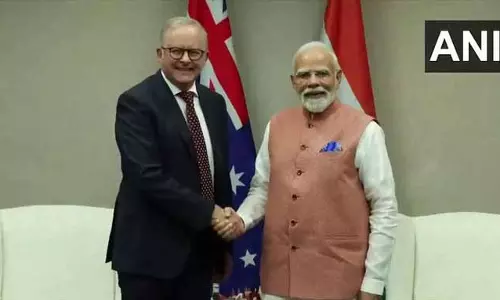 PM मोदी ने जोहान्सबर्ग में  PM Anthony के साथ द्विपक्षीय बैठक की
