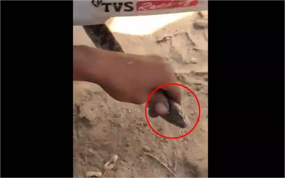 Aligarh :बाइक के इंजन से निकला सांप, गांव में मचा हड़कंप Aligarh :बाइक के इंजन से निकला सांप, गांव में मचा हड़कंप