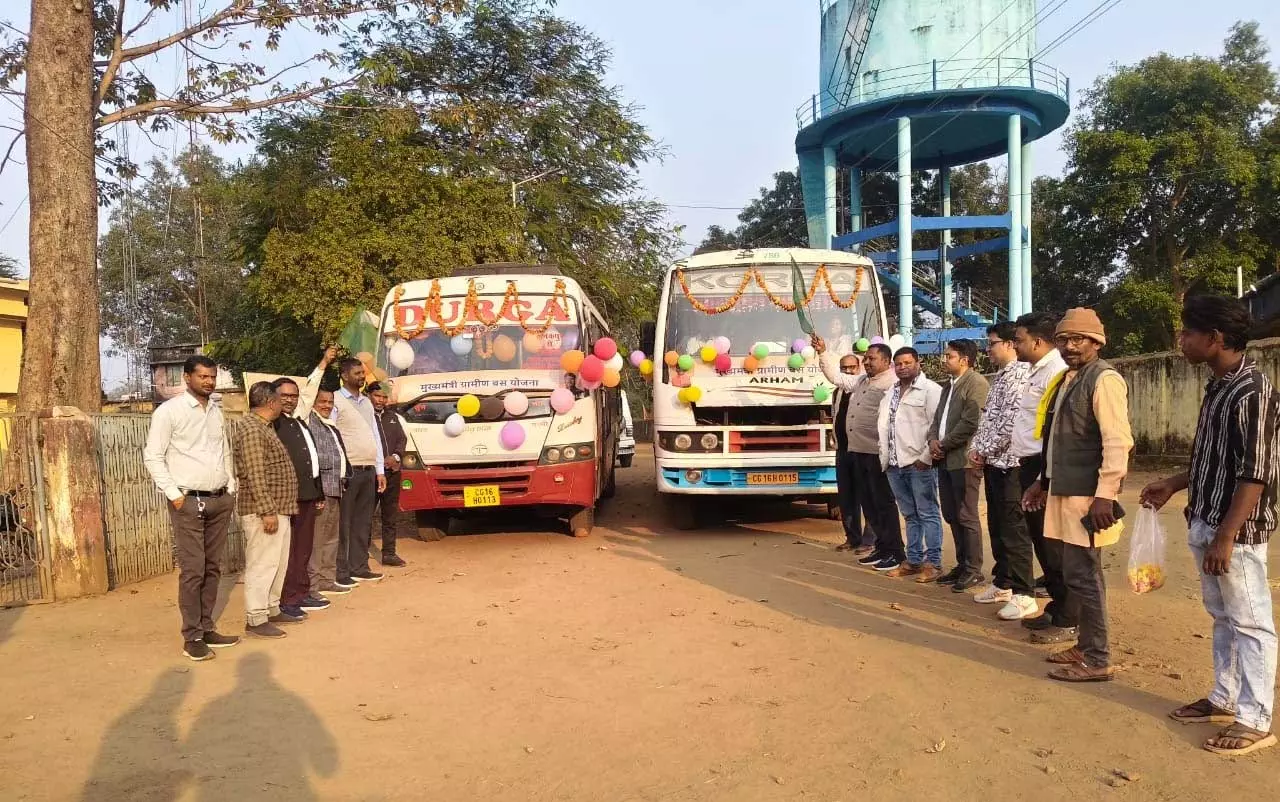 भरतपुर में नई ग्रामीण बस सेवा शुरू भरतपुर में नई ग्रामीण बस सेवा शुरू