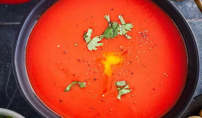 सर्दियों में रोज़ाना Tomato Soup पीने के हेल्थ बेनिफिट्स सर्दियों में रोज़ाना Tomato Soup पीने के हेल्थ बेनिफिट्स