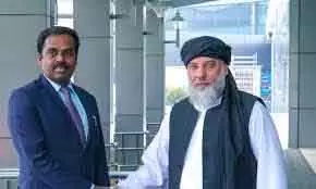 भारत में Afghan मंत्री की बातचीत, दोतरफा व्यापार बढ़ाने पर जोर भारत में Afghan मंत्री की बातचीत, दोतरफा व्यापार बढ़ाने पर जोर