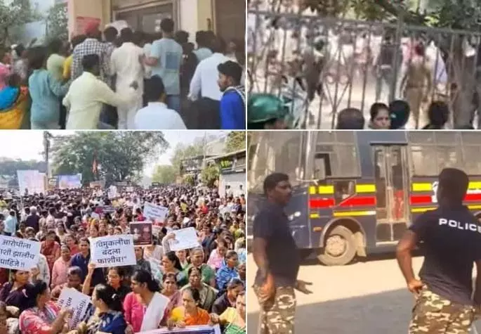 Malegaon Dongrale: बाल उत्पीड़न मामले से गुस्सा, पुलिस ने लाठीचार्ज किया Malegaon Dongrale: बाल उत्पीड़न मामले से गुस्सा, पुलिस ने लाठीचार्ज किया