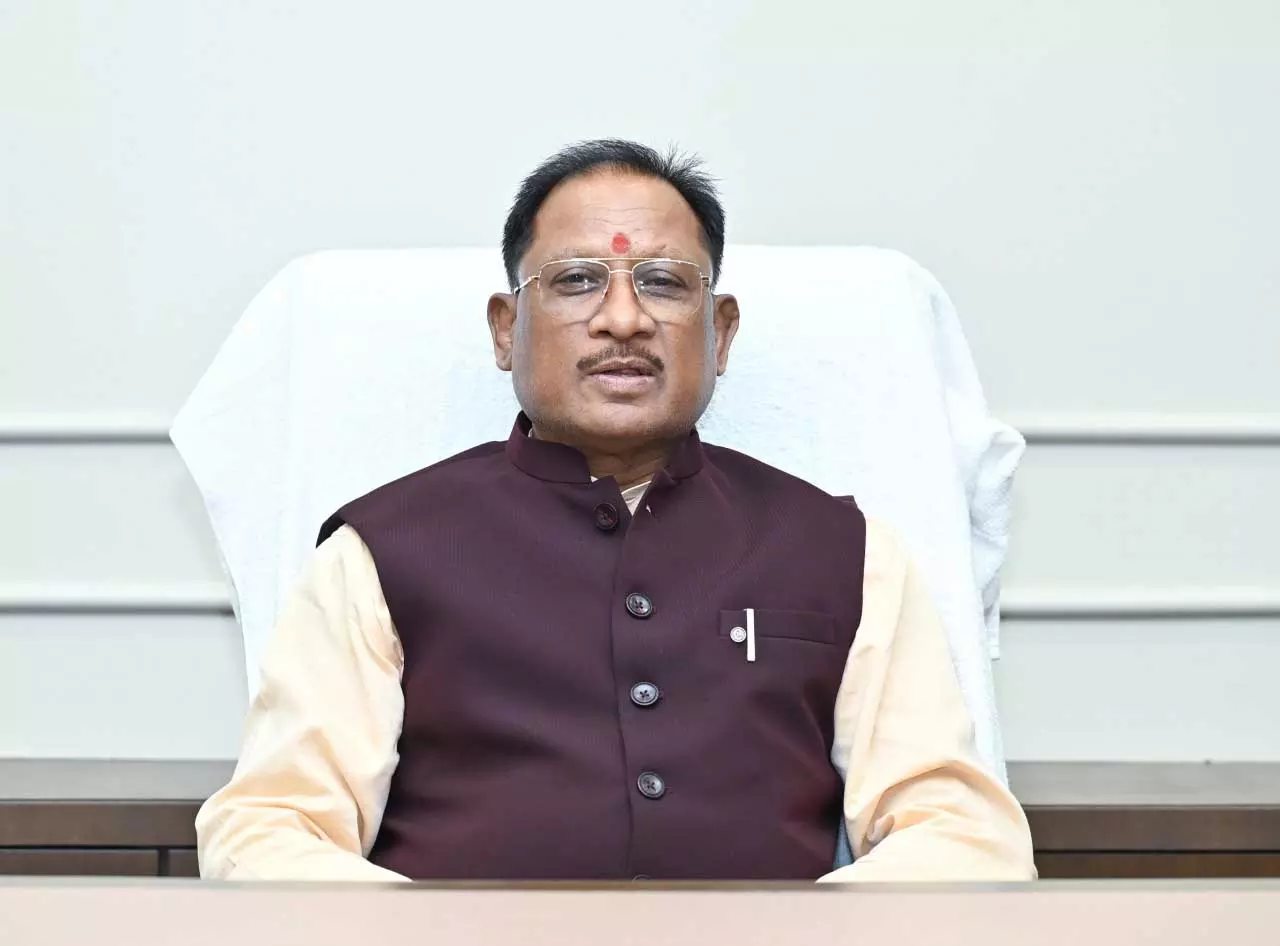 मुख्यमंत्री विष्णुदेव साय कल उदयपुर-पाली दौरे पर मुख्यमंत्री विष्णुदेव साय कल उदयपुर-पाली दौरे पर